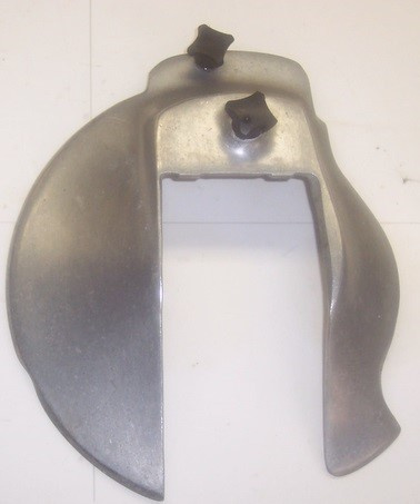 HOBART MEAT SLICER 1612-1712 S-82952-2 BACK KNIFE GUARD TESTED WITH NEW INSERT ADJUSTMENT SCREWS INS